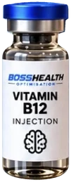 Vitamin B12 injection vial