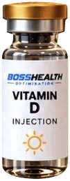 Vitamin D injection vial